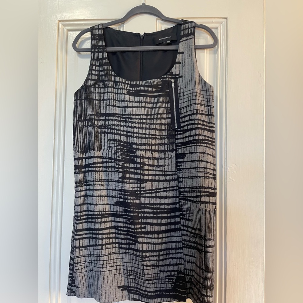 Alexander Wang Sleeveless Abstract Dress, Sz 4